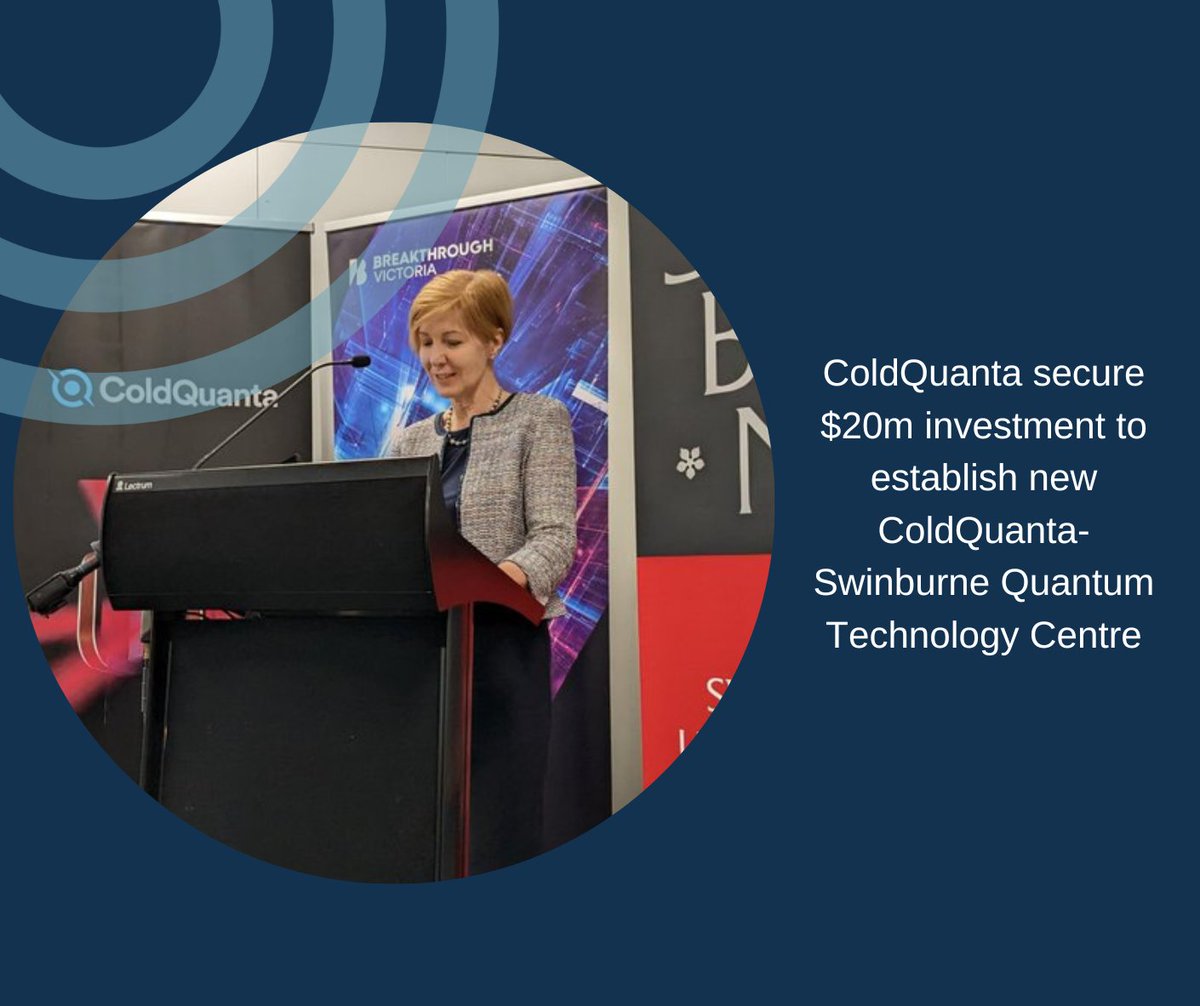 Oxford Centre For Innovation (@ocfi_oi) on Twitter photo Congratulations <a href="/ColdQuanta/">ColdQuanta</a> on their new funding and collaboration with the Swinburne University of Technology to establish the ColdQuanta-Swinburne Quantum Technology Centre! Full Story here --> swinburne.edu.au/news/2022/10/c… Congratulations <a href="/ColdQuanta/">ColdQuanta</a> on their new funding and collaboration with the Swinburne University of Technology to establish the ColdQuanta-Swinburne Quantum Technology Centre! Full Story here --> swinburne.edu.au/news/2022/10/c…