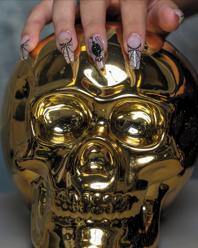 🧙‍♀️We're getting ready for a spooky weekend here at our salons. Whether you want us to match your costume or inspire you to summon your dark side, our technicians are ready to work their magic.⁣
⁣
Book your Halloween service at bellacures.com! instagr.am/p/CkQev1qLxra/