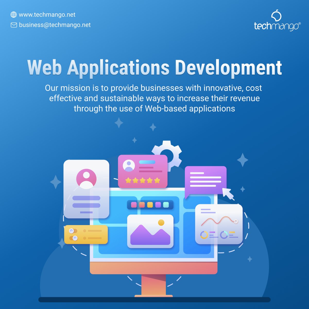 TechmangoS's tweet image. Our mission is to provide businesses with innovative, cost-effective, and sustainable ways to increase their revenue through the use of Web-based applications.
👉 bit.ly/3WeJ6Pm
#WebApplicationsDevelopment #webapp #consultaion #techmango #solutions #business