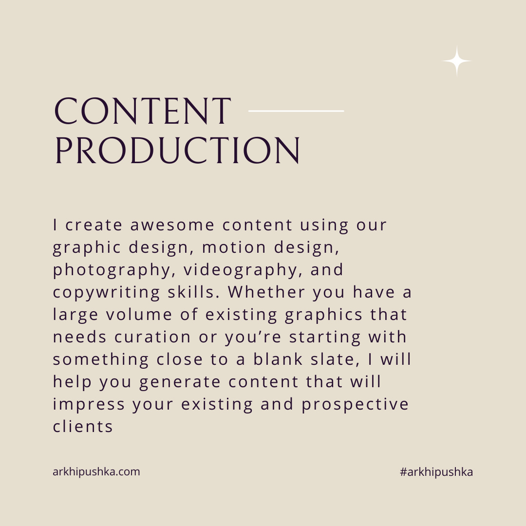 arkhipushka's tweet photo. I offer:
Content Production
Social Media Marketing
Social Media Advertising
Email Marketing

Learn more at https://t.co/C4ZbVofFuF
#arkhipushka https://t.co/PlB9KFnH5i