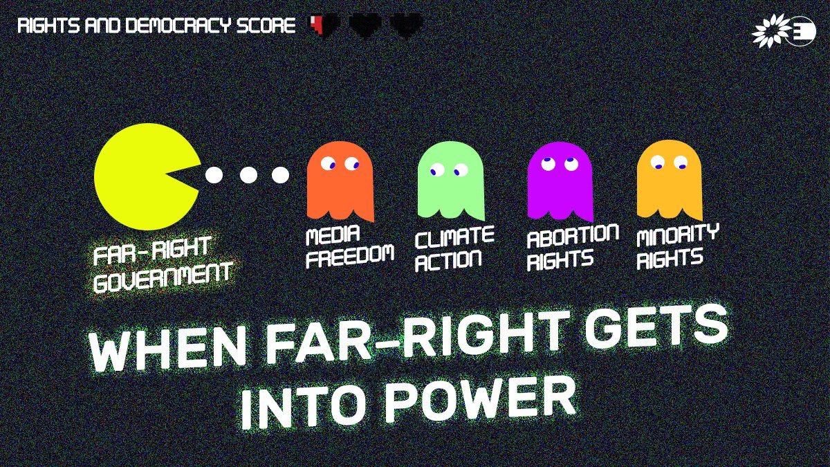 The Italian government has attacked NGOs who rescue migrants. Sweden has scrapped the Ministry of Environment & the feminist foreign policy. ⚠️ When conservatives & liberals help the far-right into power, #HumanRights, #ClimateAction, #SocialJustice & #MediaFreedom are at risk.