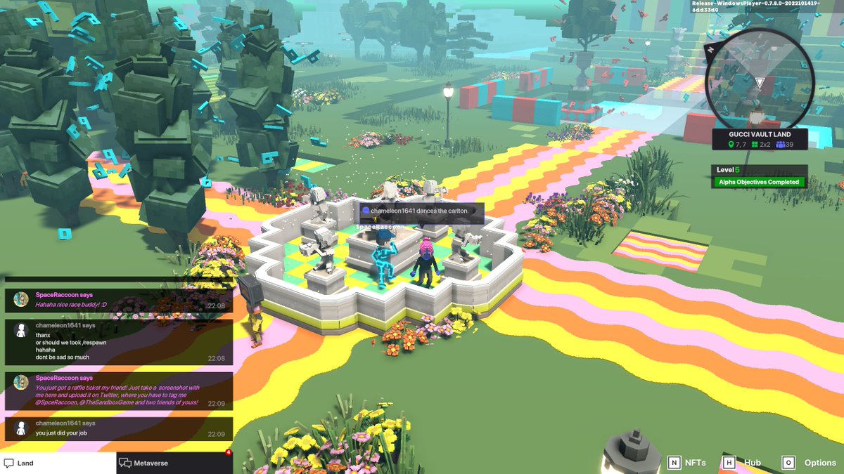 chameleon1641's tweet photo. @TheSandboxGame 🍓 #GucciVault in  #TheSandbox https://t.co/Wm7NPRI5Ha