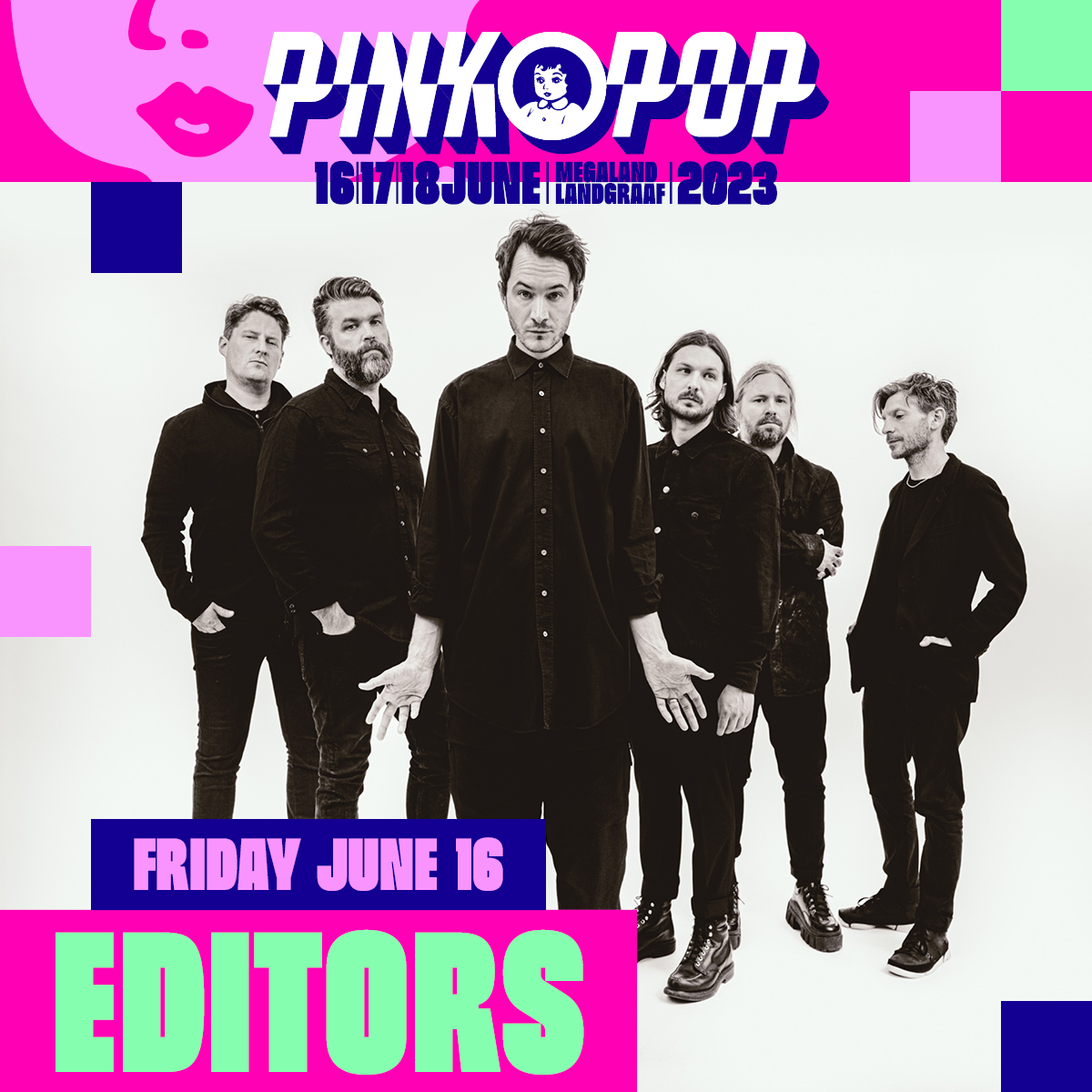 We're joining the line-up for <a href="/FestivalPinkpop/">PinkpopFestival</a> next year!

Tickets on sale November 26th at 10am CET.

pinkpop.nl/2023/