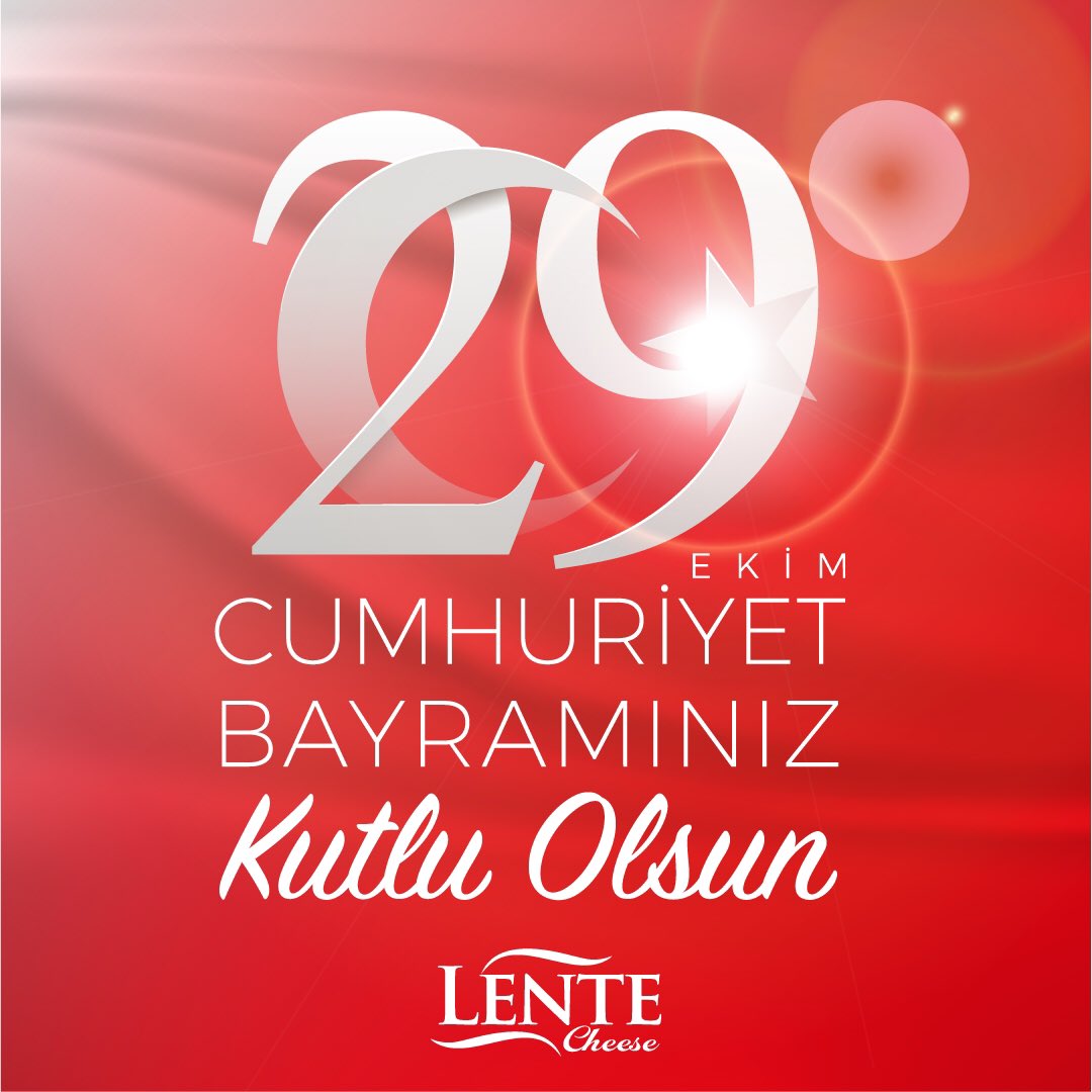 Cumhuriyetimizin 99. Yıl dönümü kutlu olsun.

#cumhuriyet #bayrami #atatürk #29ekimcumhuriyetbayramı #türkiye #lentecheese