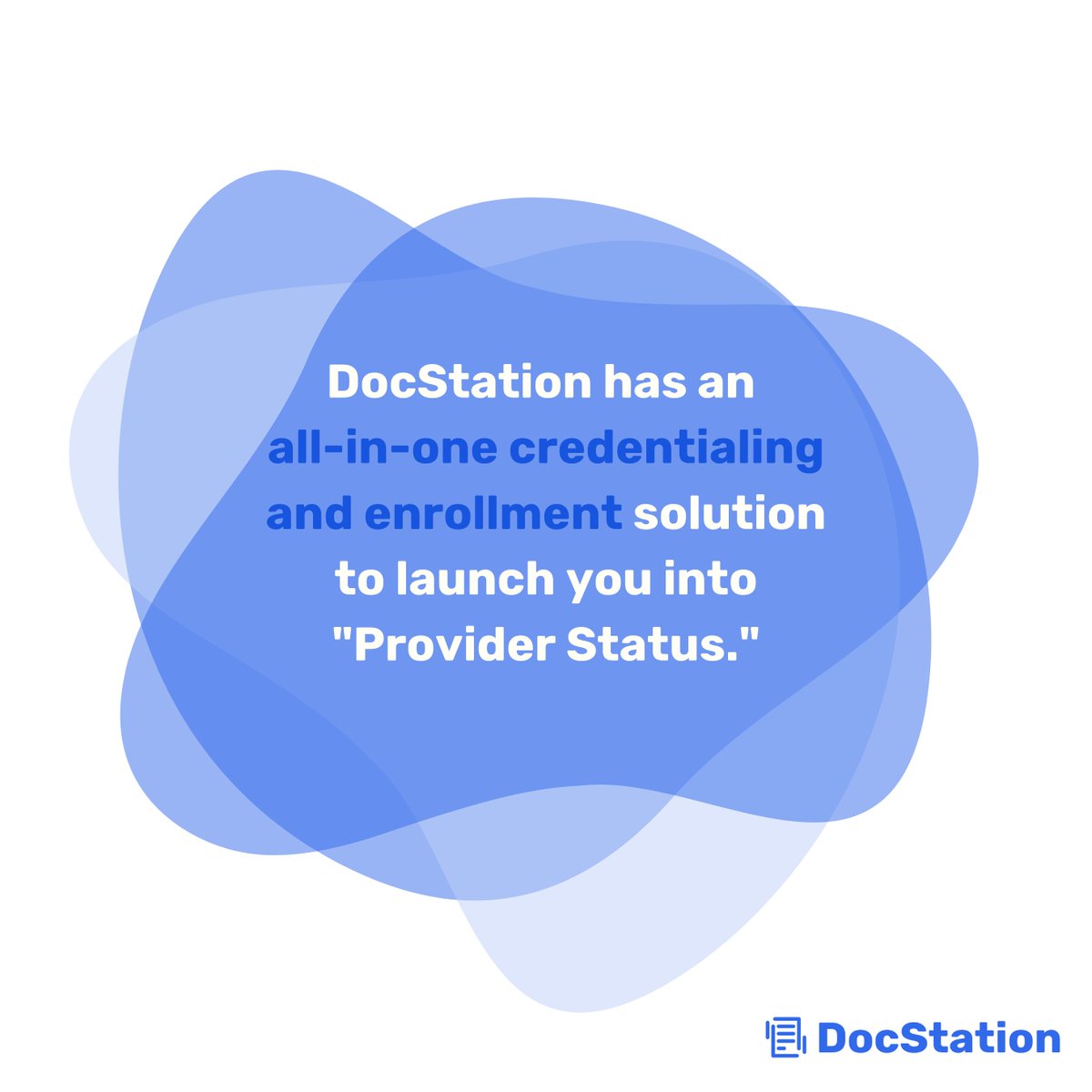 DocStation’s Credentialing &amp; Enrollment partnership ensures that you are registered to provide services to all your patients and get paid through medical billing. Signing up for our Premium subscription package unlocks access to this discount pricing! More info in bio.