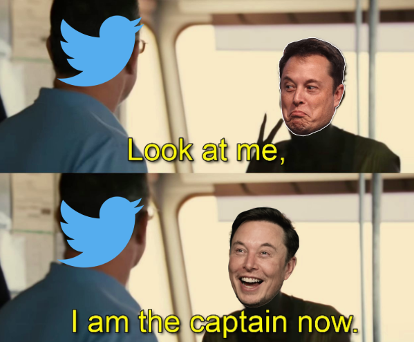 Welcome to $TWTR, Chief Twit @elonmusk!