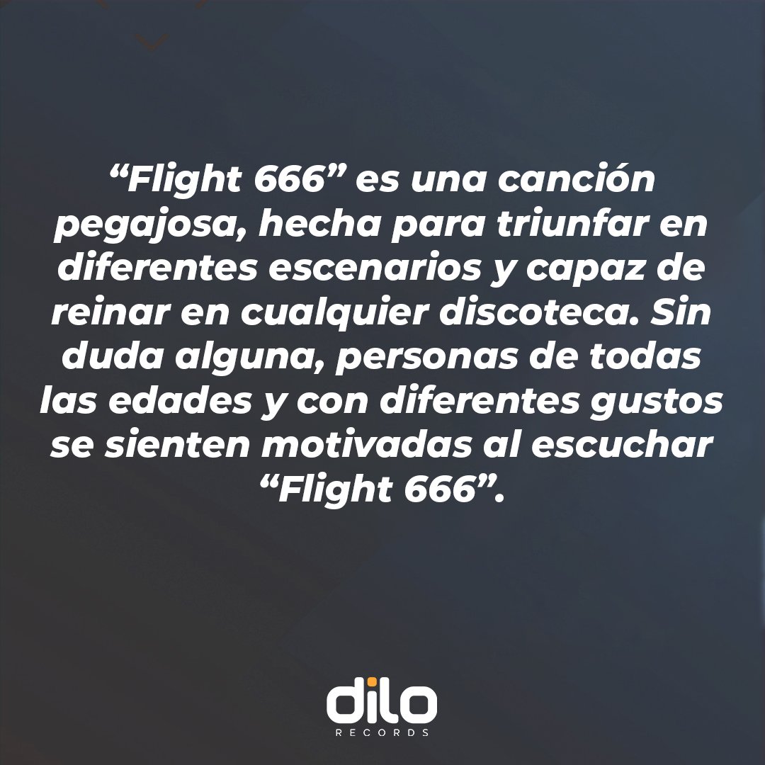DiloRecords's tweet photo. #Flight666 🛫 un tema que trae un ritmo sensacional, con un artista único en su género como @sowtmusic en esta nueva apuesta musical de la mano con #KeyLove esta canción animará todas tus fiestas y rumbas en un plano muy hardcore 😎🎶
#FelizViernes #fridaymorning #friday #music https://t.co/lOj5S5NRlb