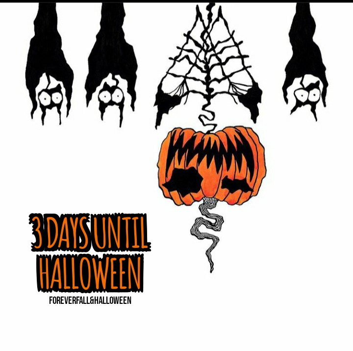 Only 3 more days! 🎃👻🦇
#halloween #HappyHalloween