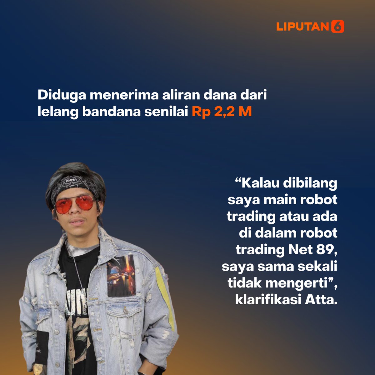 liputan6dotcom's tweet photo. Artis-artis yang terseret adalah #AttaHalilintar, #TaqyMalik, #KevinAprilio, #AdriPrakarsa, dan #MarioTeguh. https://t.co/iIc5jy6ydY