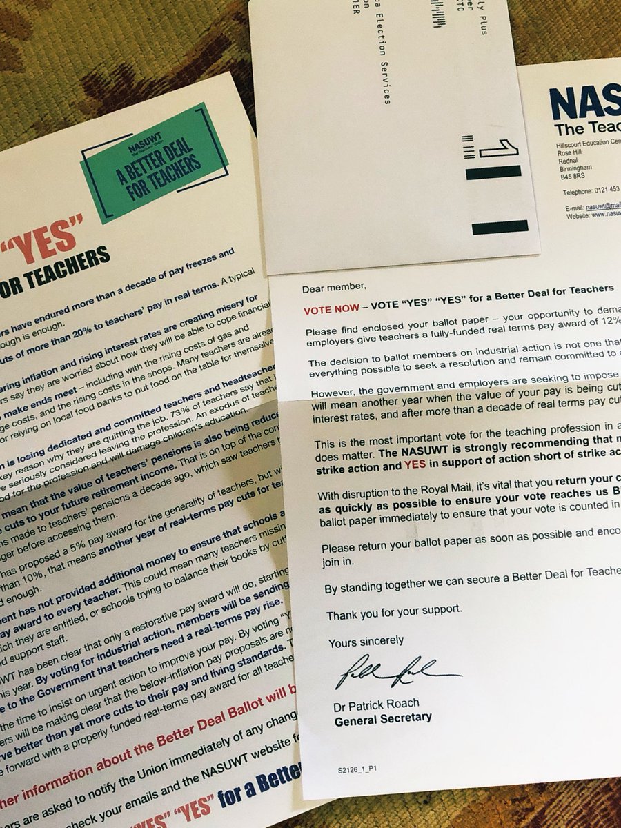 Michelle C-R NASUWT tweet media