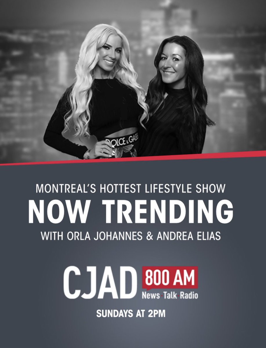 Happy Friday, everyone! Are your kids excited for Halloween? 🎃 👻 

I wanted to let you know that on October 30th @ 2pm ET, I will be on CJAD 800AM Montreal’s “Now Trending” radio show discussing “Halloween safety”. <a href="/CJAD800/">CJAD 800 Montreal</a> <a href="/OrlaJohannes/">Orla Johannes</a> <a href="/AndreaElias/">Andrea Elias</a> 
#parenting #Halloween