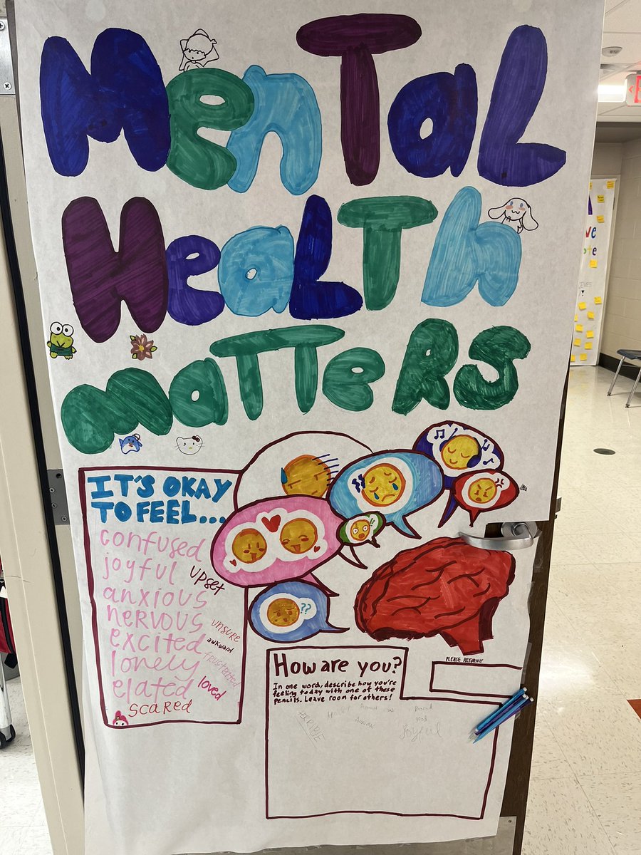 My freshman advisory went all out for their first door decorating! This week we have been working together in celebration of Hope Week, and the theme was “shut out the stigma.” I am super proud of these awesome students! #AHSisFAMILY