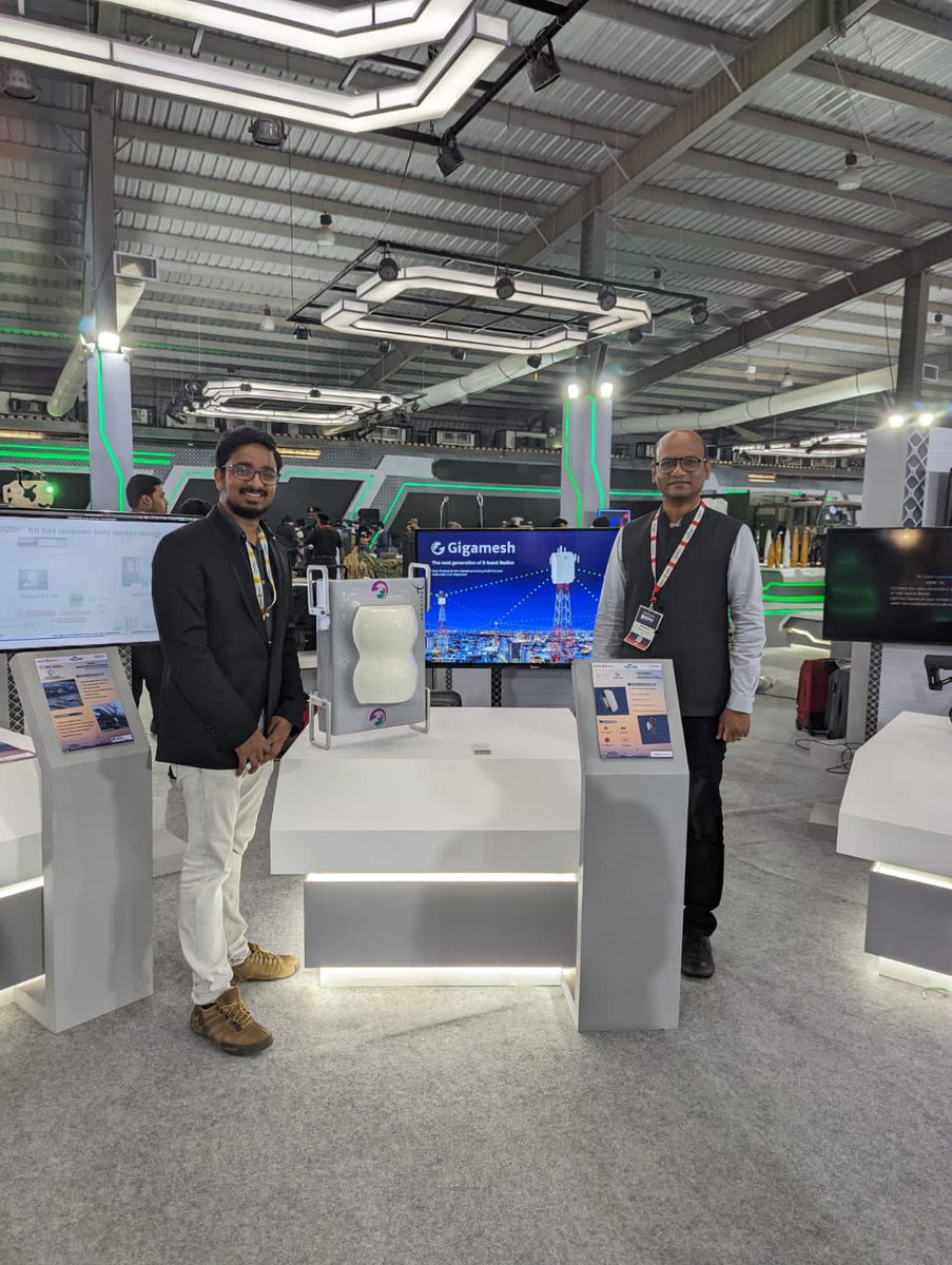 Our team got a chance to showcase our products at the #defexpo2022 in Gandhinagar from 18th - 22nd October. A big Thank you to the <a href="/India_iDEX/">iDEX DIO</a>  team at the India Pavilion for all the support and for making us a part of their exhibit.