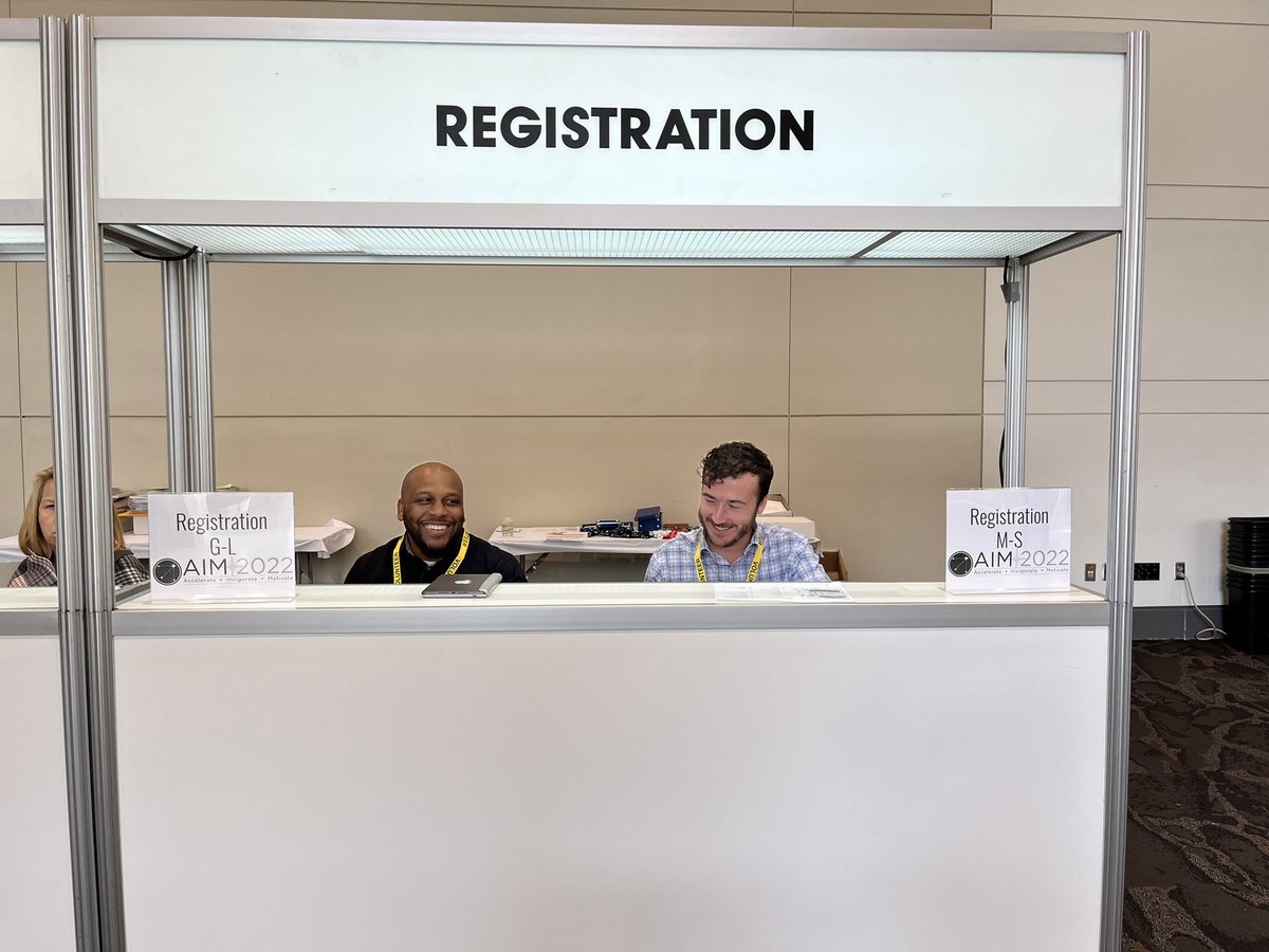 Everyone is pitching in an volunteering <a href="/AIM_NCDPI/">NC AIM Conference</a> #NCAIM2022 <a href="/OLR_NCDPI/">Office of Learning & Research @ NCDPI</a> @teachNCorg