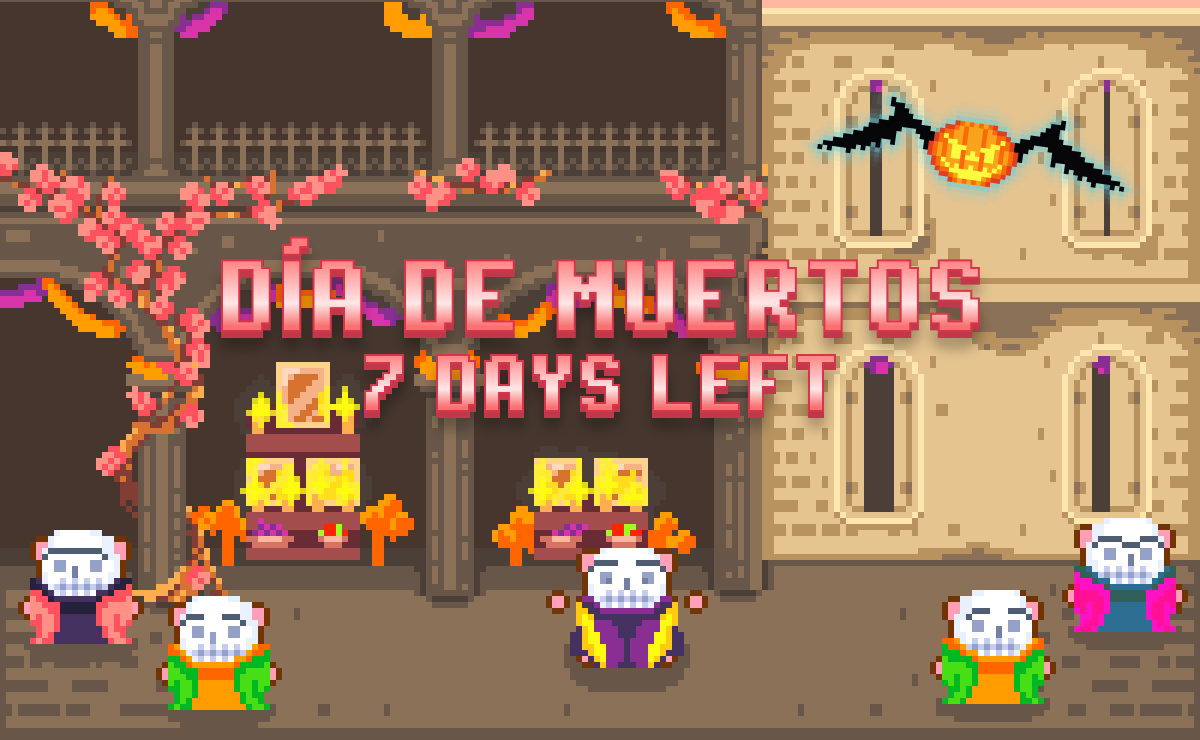 rollercoin_com's tweet photo. Hey Rollers, how's your Día de Muertos going? 💀🌺

Hamster is here with a little reminder that there are 7 days left until the end of the event☝️💫

So hurry up and play the games to get your incredible rewards! 🙌🏆 https://t.co/jIgtJAL6Xt