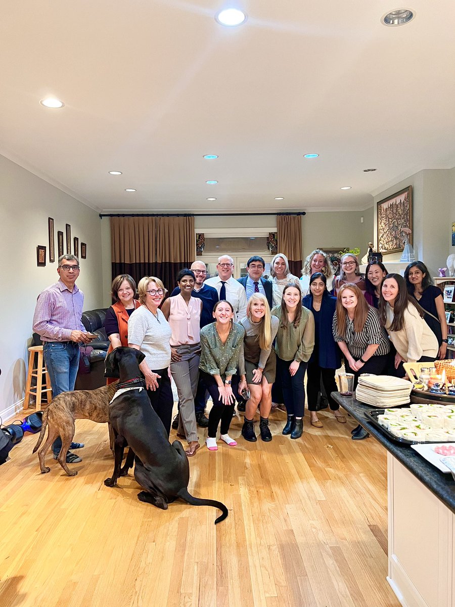 The kidney transplant team had a blast celebrating our 800th transplant milestone! Thanks Dr. Verghese for hosting!