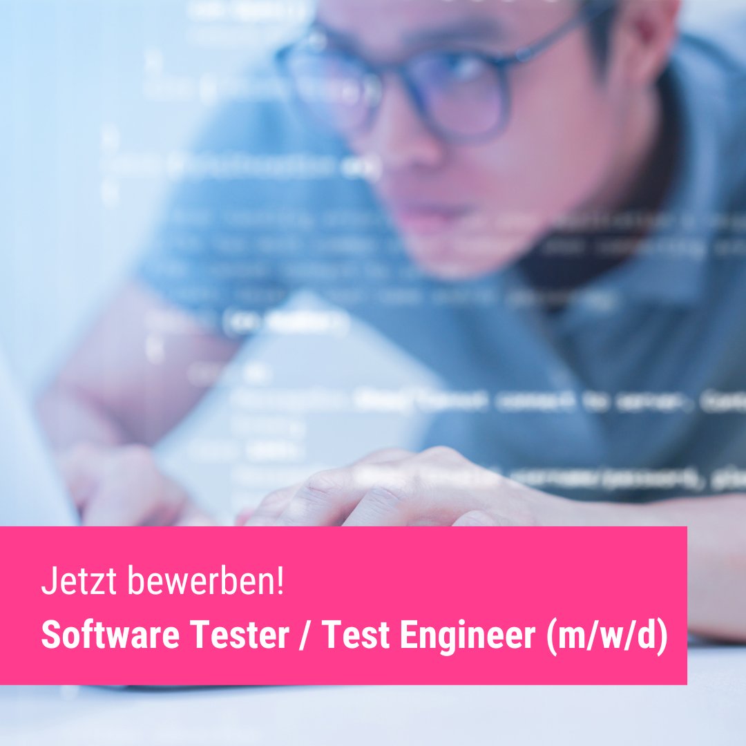 Als Softwaretester:in / Test Engineer (m/w/d) bist du in unserem Team für den Test, die Validierung und die Freigabe unserer Softwarelösungen verantwortlich. Du trägst damit maßgeblich zur Gewährleistung der hohen Qualität bei unseren Kunden bei. 
qualitype.de/de/unternehmen…
