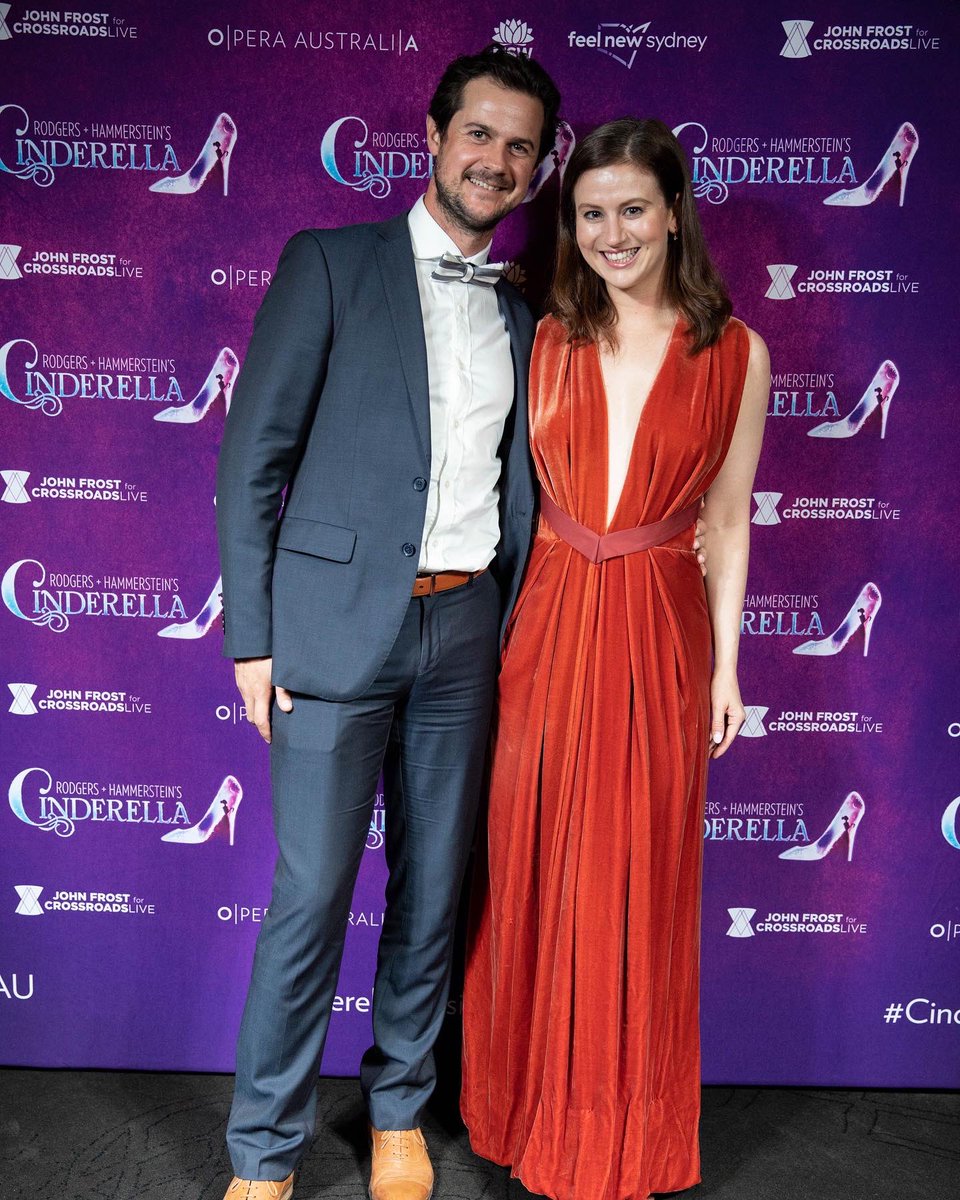 danievrat's tweet photo. Last nights opening night of @CinderellaAust 💜✨👑 https://t.co/eM0j8yYIG6