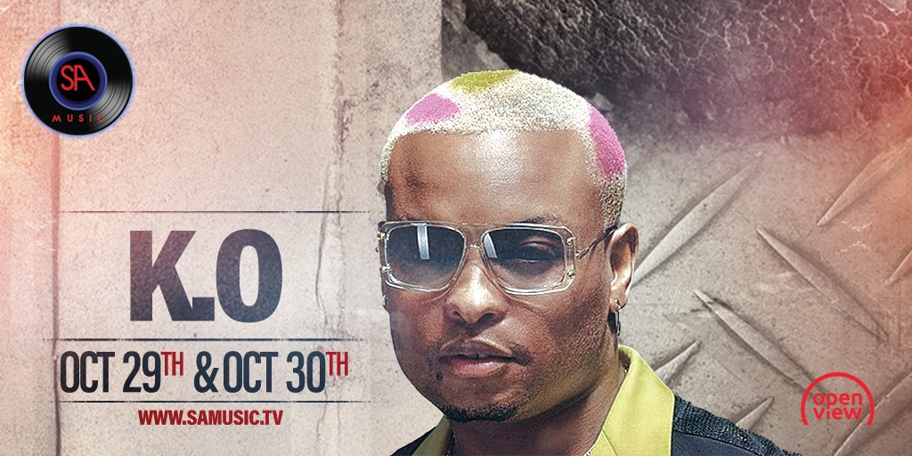 SAMusicTV's tweet photo. More of his freshest hits can be witnessed in his latest album titled SR3. Tune in Sat 29 Oct @2PM for one of SA’s longest serving Hip-Hop icons – @MrCashtime. Catch the repeat Sun 30 Oct @6PM. #KOMusicSpecial #SAMusicCH135 #OpenViewForever https://t.co/vyzOcZCI98