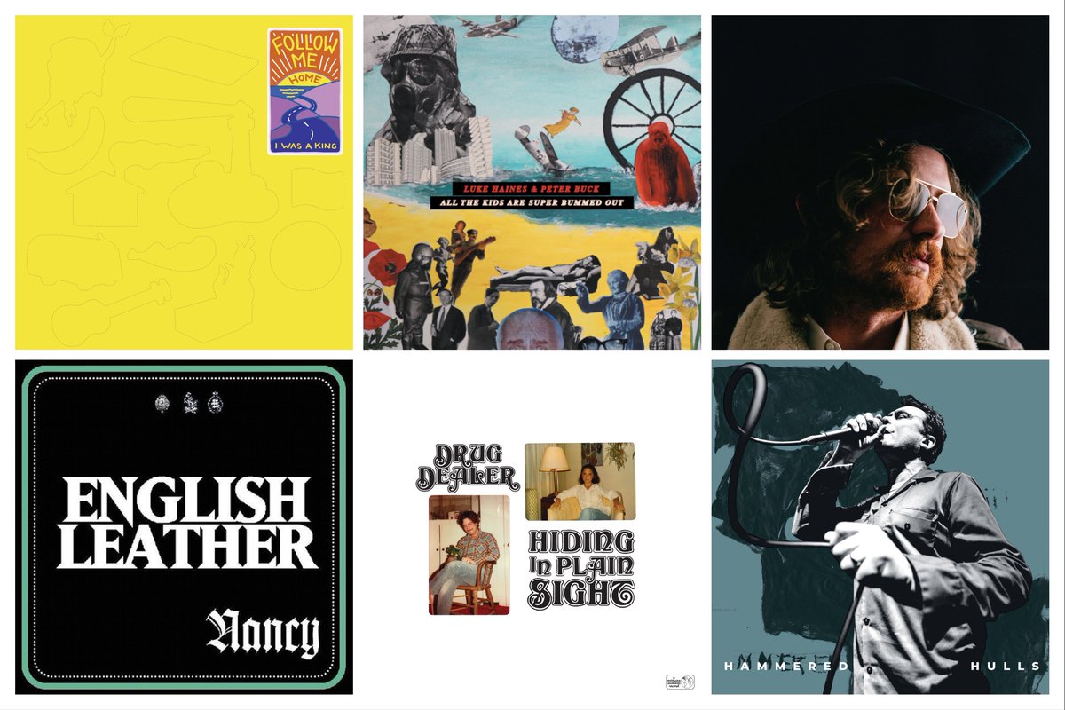 This week's Indie Basement album reviews: Luke Haines &amp; Peter Buck, King Gizzard, Honey Harper, Hammered Hulls, Drugdealer, NANCY, and more  brooklynvegan.com/album-reviews-…
