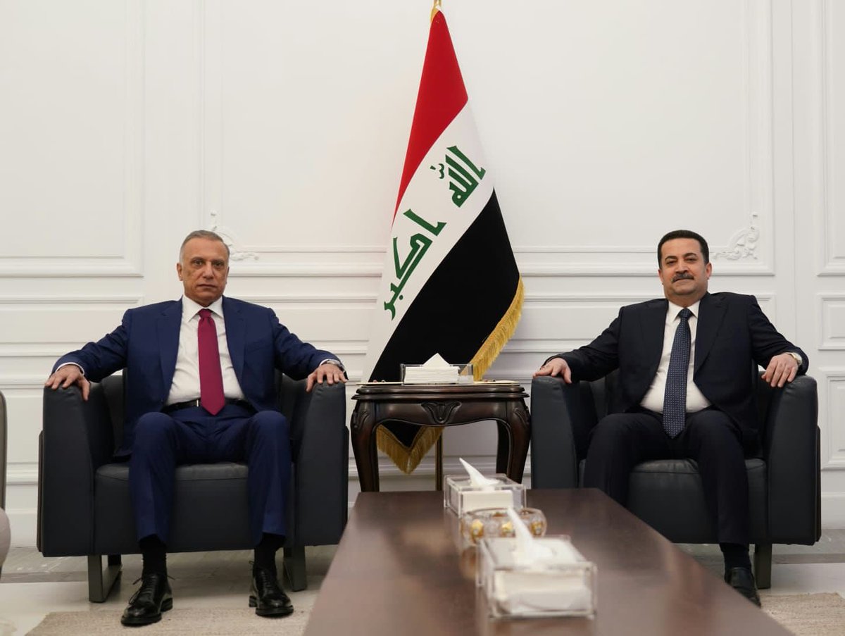 KurdsatEnglish's tweet photo. Mohammed Shia' al-Sudani takes over as Iraq's new prime minister after a year of politcal impasse
#Breaking #Iraq #IraqPM #Government #Elections https://t.co/9K15jIyk5F