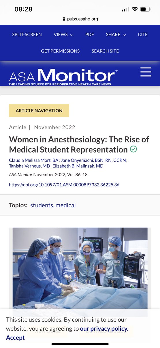 A must read on #DEI in #anesthesiology. Now is the time to support women and minorities in medicine. Thank you @ebmalinzakMD @womenMDinanesth! 🌟 @SoundPhysicians @ASALifeline