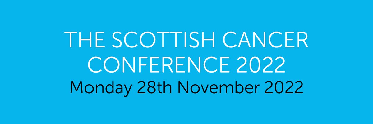 Scot Cancer Conf tweet media