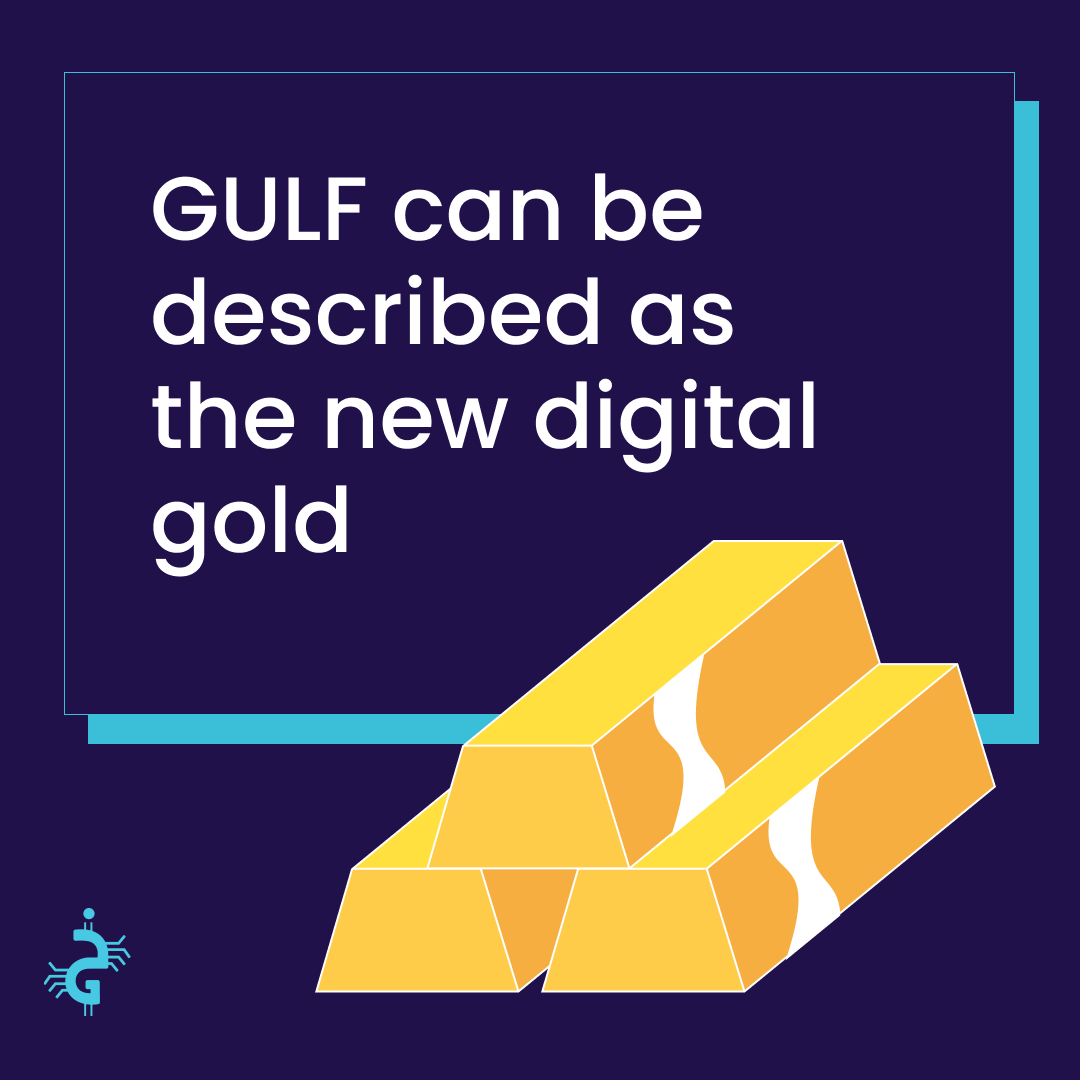Did you know that $GULF has attracted so much attention lately? 😶

It’s remarkable and outstanding assets alone have led many to identify it as the new digital gold. Investors will be lucky to have found a hidden gem like $GULF! 💎

Check Us Out: gulfofficial.com