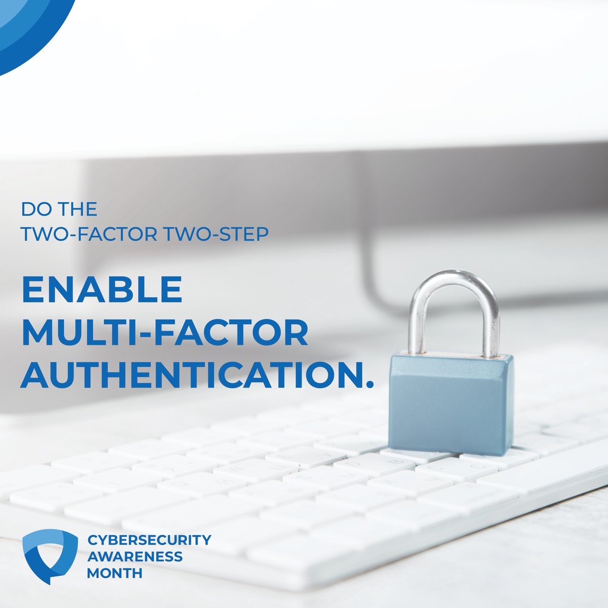 reup's tweet photo. 2-Factor Authentication adds an extra step to the login process so that even if your username &amp; password were to be compromised, attackers would still need your two factor code to complete a login. 

2FA should be enabled wherever possible.

#2FA #CybersecurityAwarenessMonth https://t.co/Xy6n99OrmI