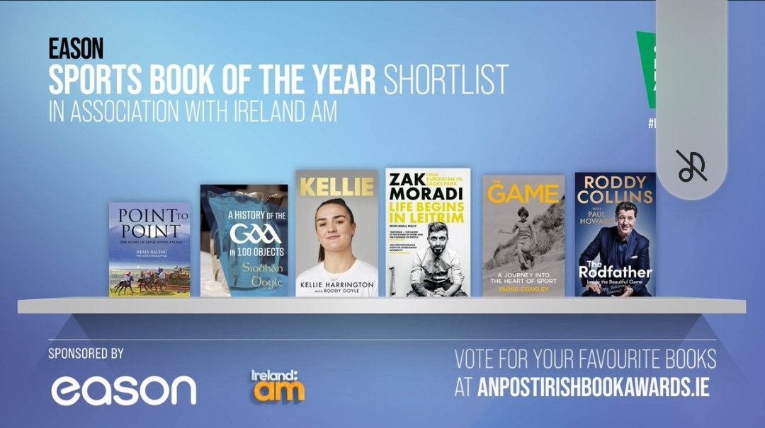 bridgebookshop's tweet photo. A super mix of books covering a range of sports from boxing to GAA, horse riding to soccer...
Not only super reads, but also super presents!!
So get voting...
#anpostibas @AnPostIBAS https://t.co/0l0f1uRQv7
