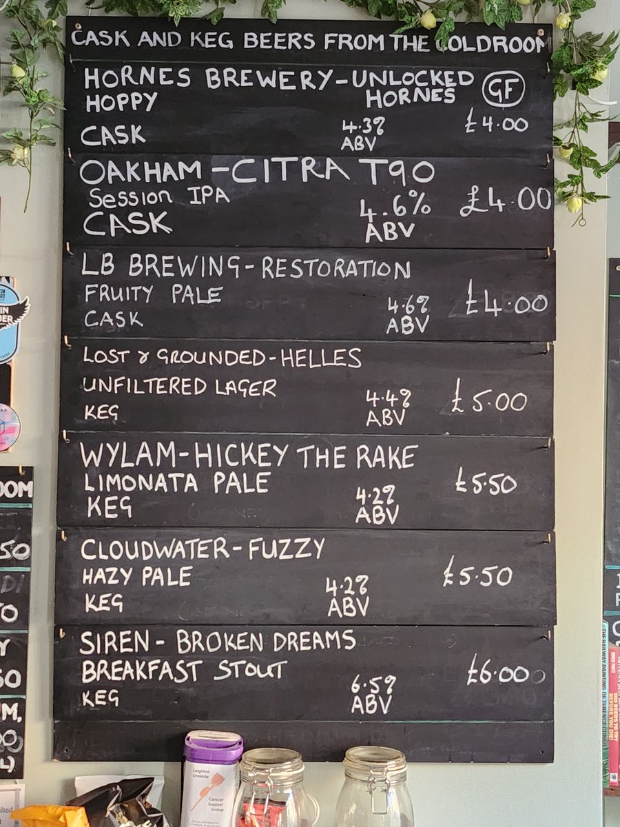 Hi all,
It's a lovely sunny Friday, why not take a walk to your local micropub.
The Bald Buzzard is open today from 3pm until 10pm this evening.
Come and join us for a beer from <a href="/LB_Beer/">Leighton Buzzard Brewing Co</a> <a href="/OakhamAles/">Oakham Ales</a> <a href="/HornesBrewery/">Hornes Brewery</a> <a href="/lostandgrounded/">Lost and Grounded Brewers</a> <a href="/wylambrewery/">Wylam Brewery</a> <a href="/cloudwaterbrew/">Cloudwater Brew Co</a> @Sirencraftbrew