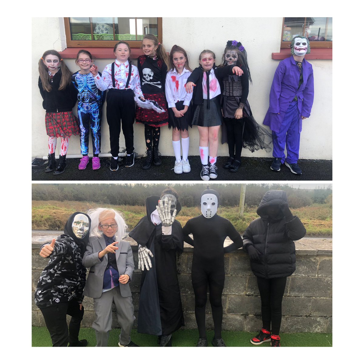 Look at these amazing costumes! Such an impressive effort made by all of our pupils for Dress Up Day 🎃