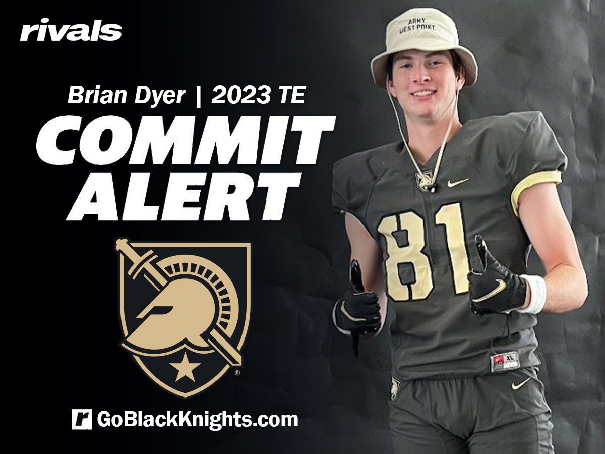 🚨Exclusive GBK #ArmyFootball Commitment Alert🚨 The Black Knights add Brian Dyer to their 2023 recruiting class @GoBlackKnights @Rivals #GoArmyBeatNavy Exclusive Update & Highlights: bit.ly/3ffRvl7