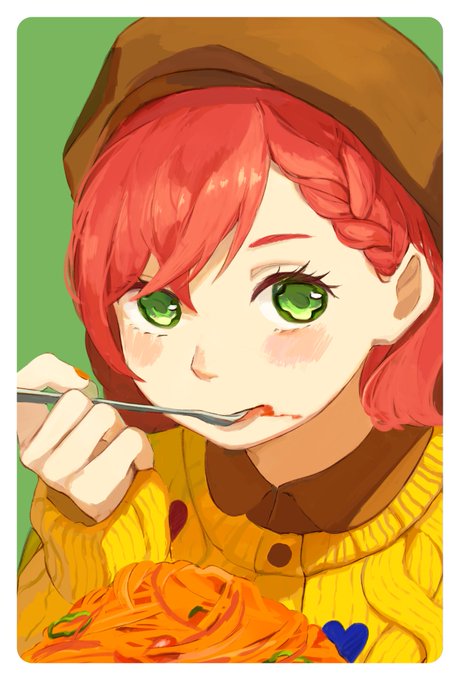 「holding fork pasta」 illustration images(Latest)