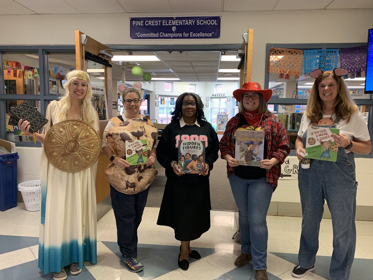 #bookcharacterday at PCES #athena #ifyougiveamouseacookie
#katherinejohnson #musiccowgirl 
<a href="/mrsbrownpces/">Marlo Brown</a>