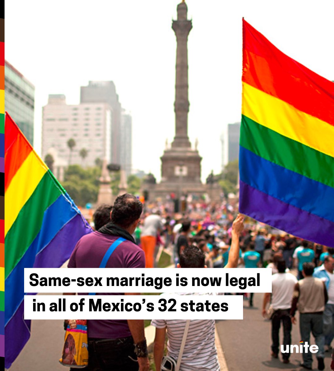 Same-Sex Marriage is now legal in all of Mexico 🇲🇽🏳️‍🌈