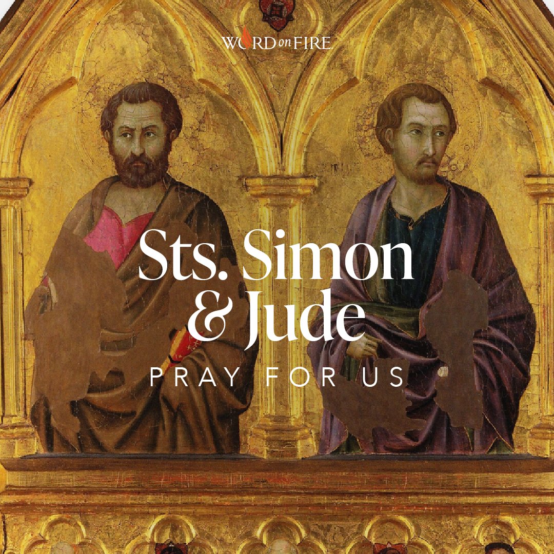 Robert Barron on Twitter "Saints Simon and Jude, pray for us!"