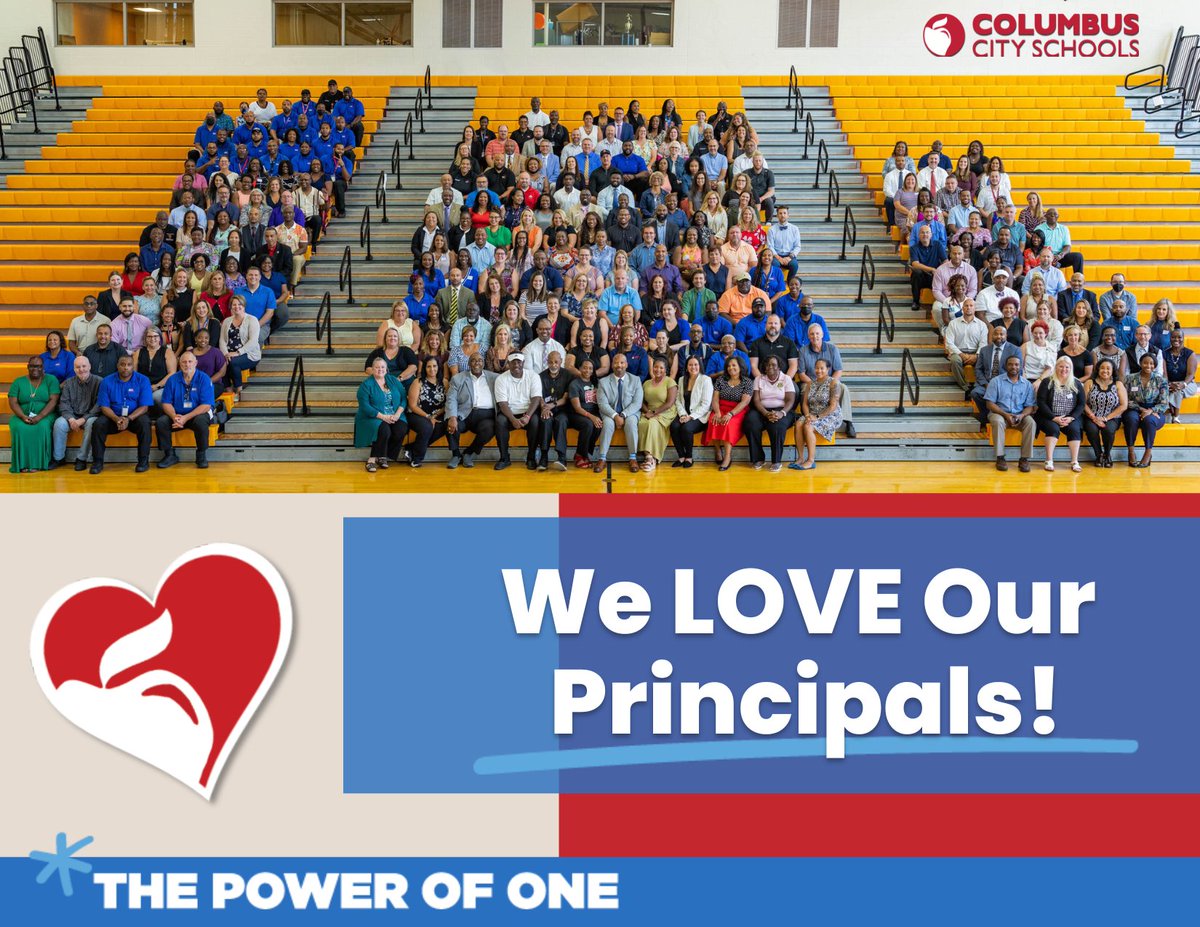 National Principal Appreciation Month is coming to a close, but we appreciate our CCS principals every day! Check out our Principal Newsfeed to read about some of our amazing principals serving @colscityschools students and families. #OurCCS ccsoh.us/Page/8281