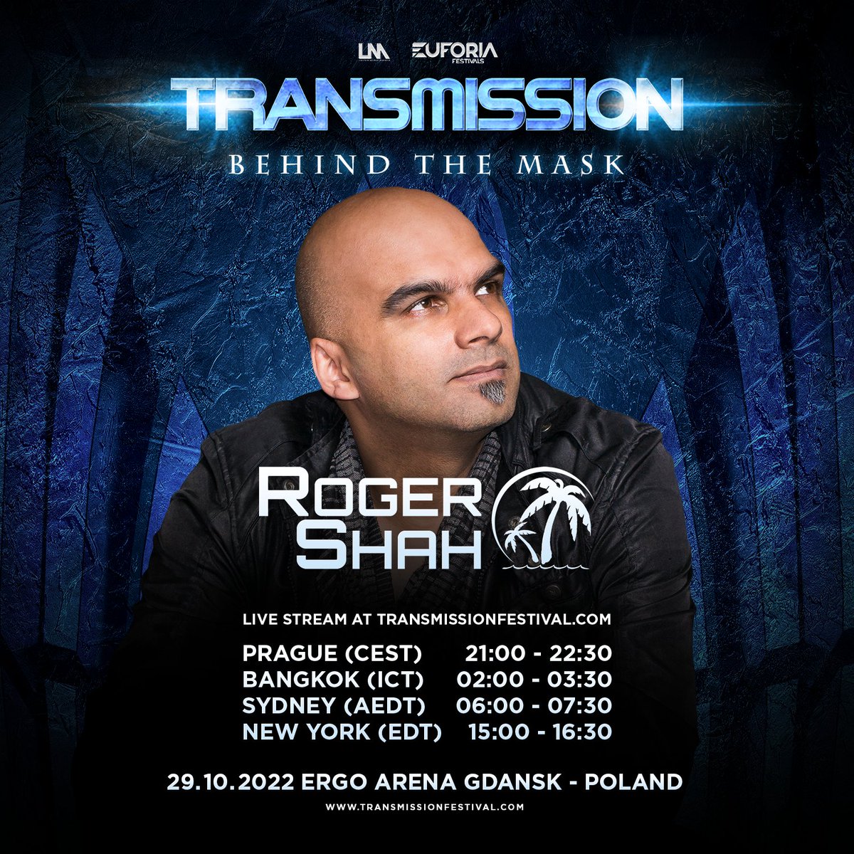 UnitedMusicPRG's tweet photo. @roger_shah playing live at Transmission Poland 2022 🎭
🎥 join the live stream now: https://t.co/SjRHiRK0io
#TMPL22 https://t.co/xakH8uULRw