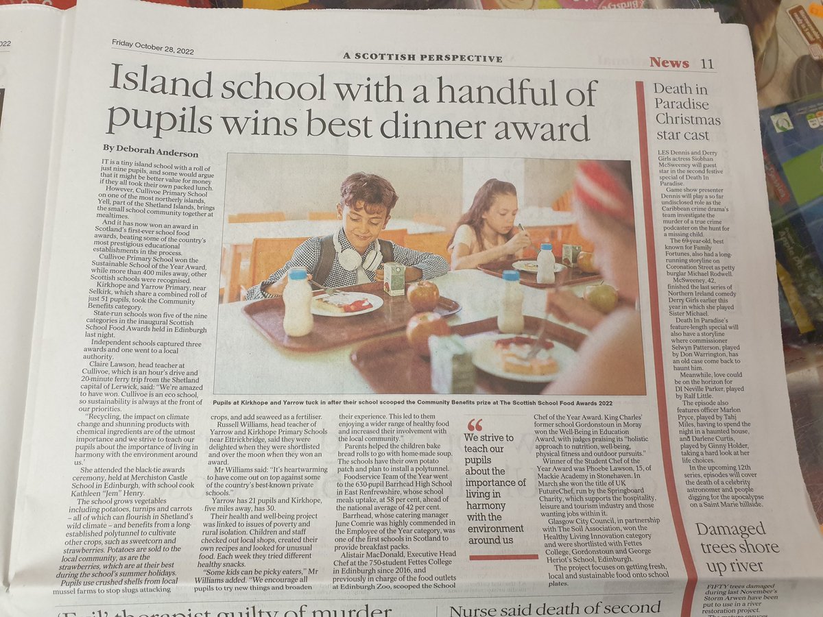 The Scottish School Food Awards 2024 tweet media
