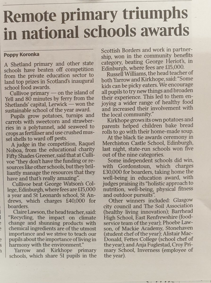 The Scottish School Food Awards 2024 tweet media