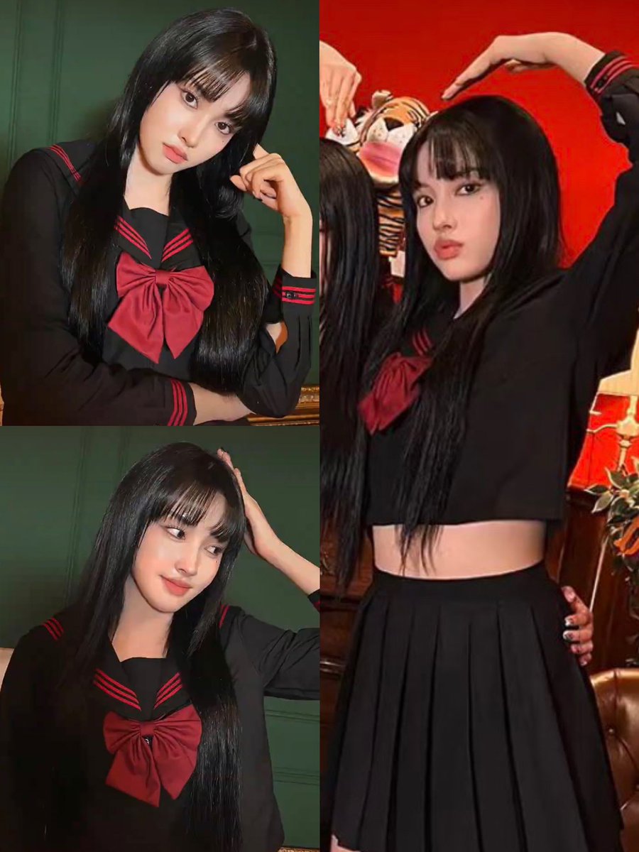 jayoonarchive's tweet photo. yoon dressed up as tomie for halloween https://t.co/51BCi43enz