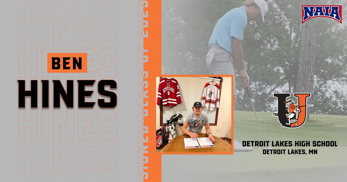 uj_jimmiesgolf's tweet photo. 🚨COMMIT ALERT🚨
We are excited to announce the signing of Ben Hines to our Men’s Team! He will be a dual sport athlete with Men’s Hockey too! #JimmiePride #LetsRide #BuildingForeTheFuture #WhosNext https://t.co/HYYAWRb0FL