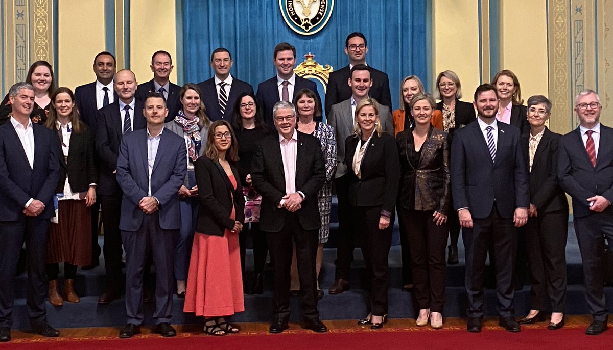 Today the Governor & Mr Howard hosted the Graduation Ceremony for McKinnon Institute’s Advanced Political Leadership 2022 cohort, a non-partisan program designed to support leadership development in members of federal,state and territory parliaments.@SusanMcKinnonF @MonashUni