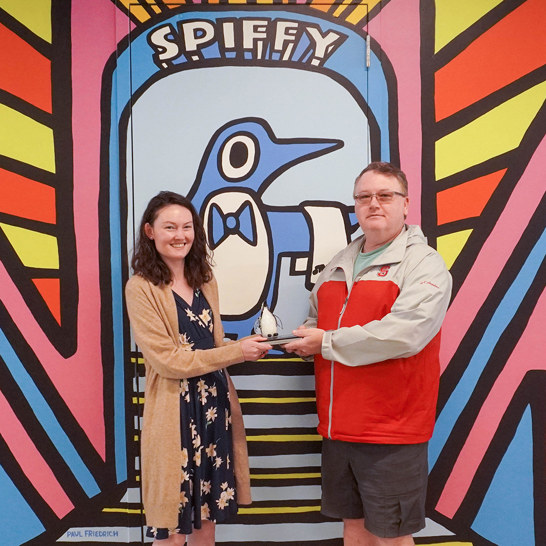 This calls for confetti: today we celebrate Elizabeth Hogan's 5 Year Spiffyversary 🥳

Elizabeth found Spiffy in 2017 when she was looking to relocate outside of Virginia. 
She joined the huddle and was the FIRST full-time accounting employee in the company.