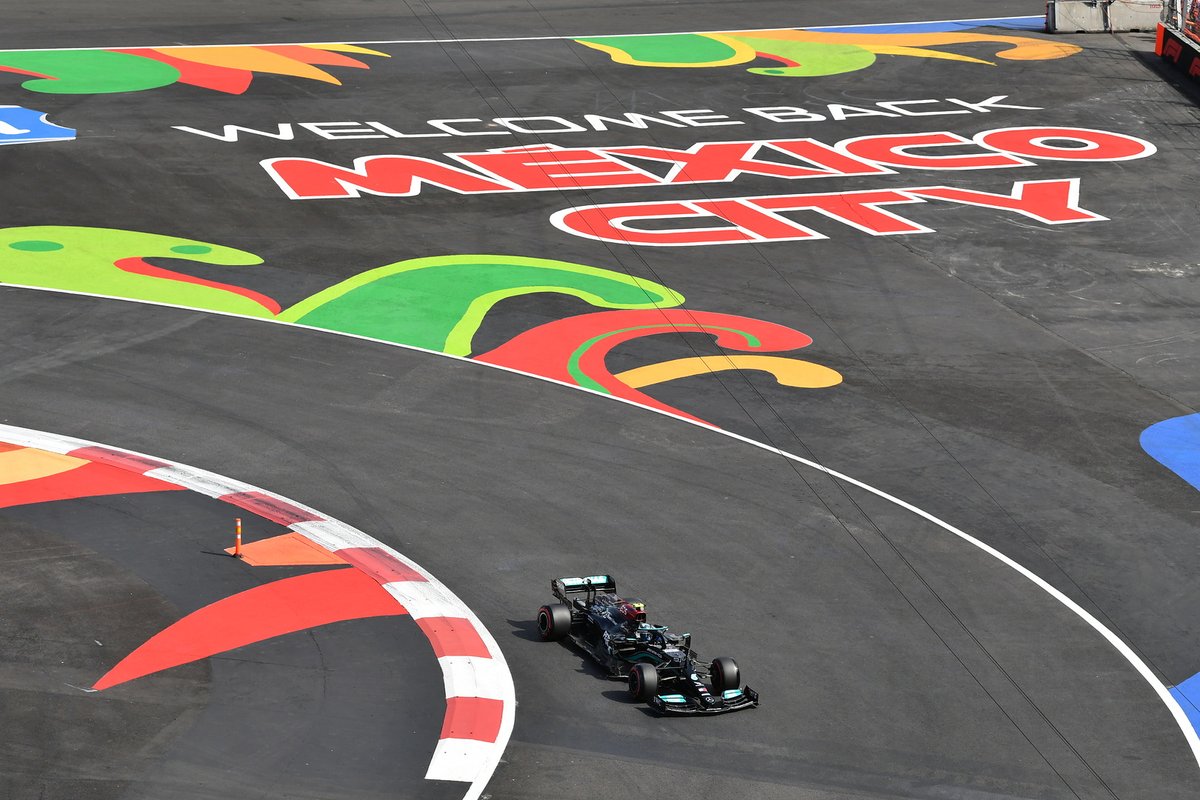 TIBCO's tweet photo. Hello #F1 Fiesta! Hello Mexico City! 🇲🇽 🪅

I’m sure @MercedesAMGF1 is still on a high from last weekend’s podium. And so they should be, but this weekend they are also at the “highest” altitude race, a full 2,200m or 7,500ft above sea level for the #MexicoGP. 

#TIBCOfast 🖤 https://t.co/nPZiguRLnQ