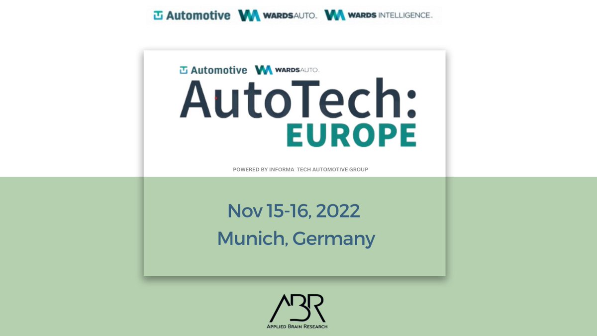 abr_inc's tweet image. We will be attending @TUAutomotive, Nov 15th - 16th, 2022, at the Leonardo Royal Hotel, Munich, Germany!
 
You can find @PeterSuma, the Chairman &amp;amp; co-CEO of ABR, at the Juice Boost Startup Round Tables 10:30 am - 11 am.
 
#startups #AutoTechEurope #roundtable #TUEurope