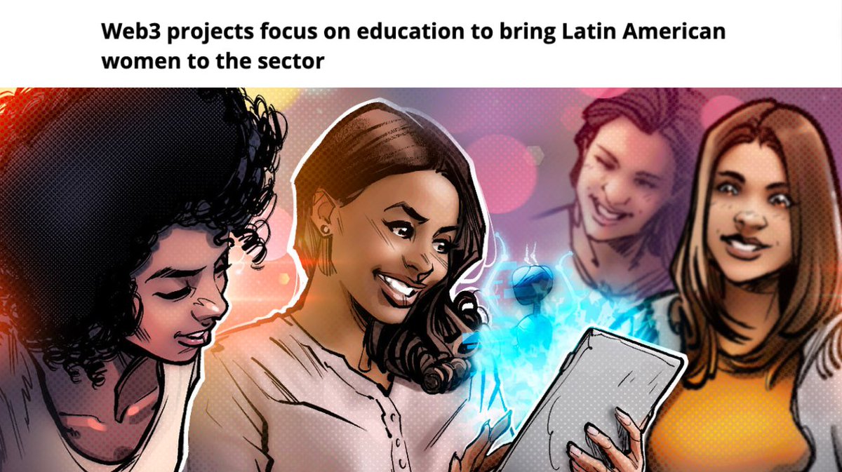 The growth of #Web3 has created many job opportunities around the world, including recent initiatives aiming to bring more Latin American women into the fold. How do you think we can continue to foster #Diversity in this industry?

Learn more: cointelegraph.com/news/web3-proj…