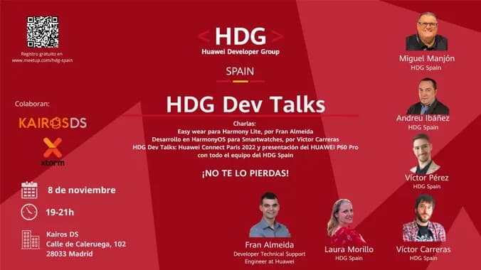 Volvemos a tener evento presencial con interesa tes charlas, esta vez en #Madrid, acompañanos el 8 de noviembre de 19 a 21h en <a href="/KairosDS/">Kairos</a> Info e inscripción gratuita (plazas limitadas) en meetup.com/es-ES/hdg-spai…