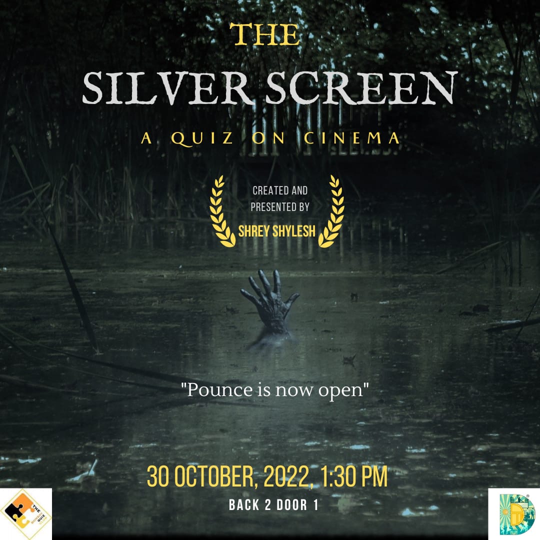 And we continue blooding new quiz masters, at least new for us. Shrey has taken an early avatar of the Bullet Train and teleported himself from Ahmedabad to Urbs Prima Indies. He will be the host this Sunday 1:30 pm <a href="/Back2Door1/">Back 2 Door 1 - Bandra</a> . You'll also get lots of great offers for f&amp;b